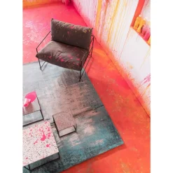Clearance Teppich Abstract Hellblau 170X240Cm Teppiche