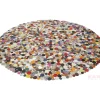 Teppich Circle Multi O250Cm Teppiche