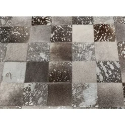 Outlet Teppich Cosmo Grau Fur 170X240Cm Teppiche