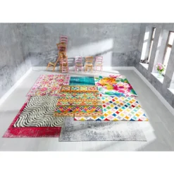 Hot Teppich Kelim Pop Grey 170X240Cm Teppiche