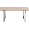 Discount Tisch Jackie Eiche Chrom 160X80 Tische