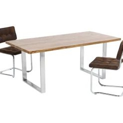 Discount Tisch Jackie Eiche Chrom 160X80 Tische
