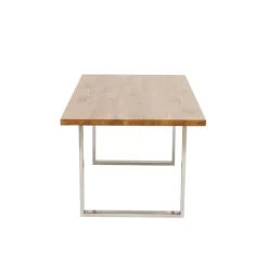Discount Tisch Jackie Eiche Chrom 160X80 Tische