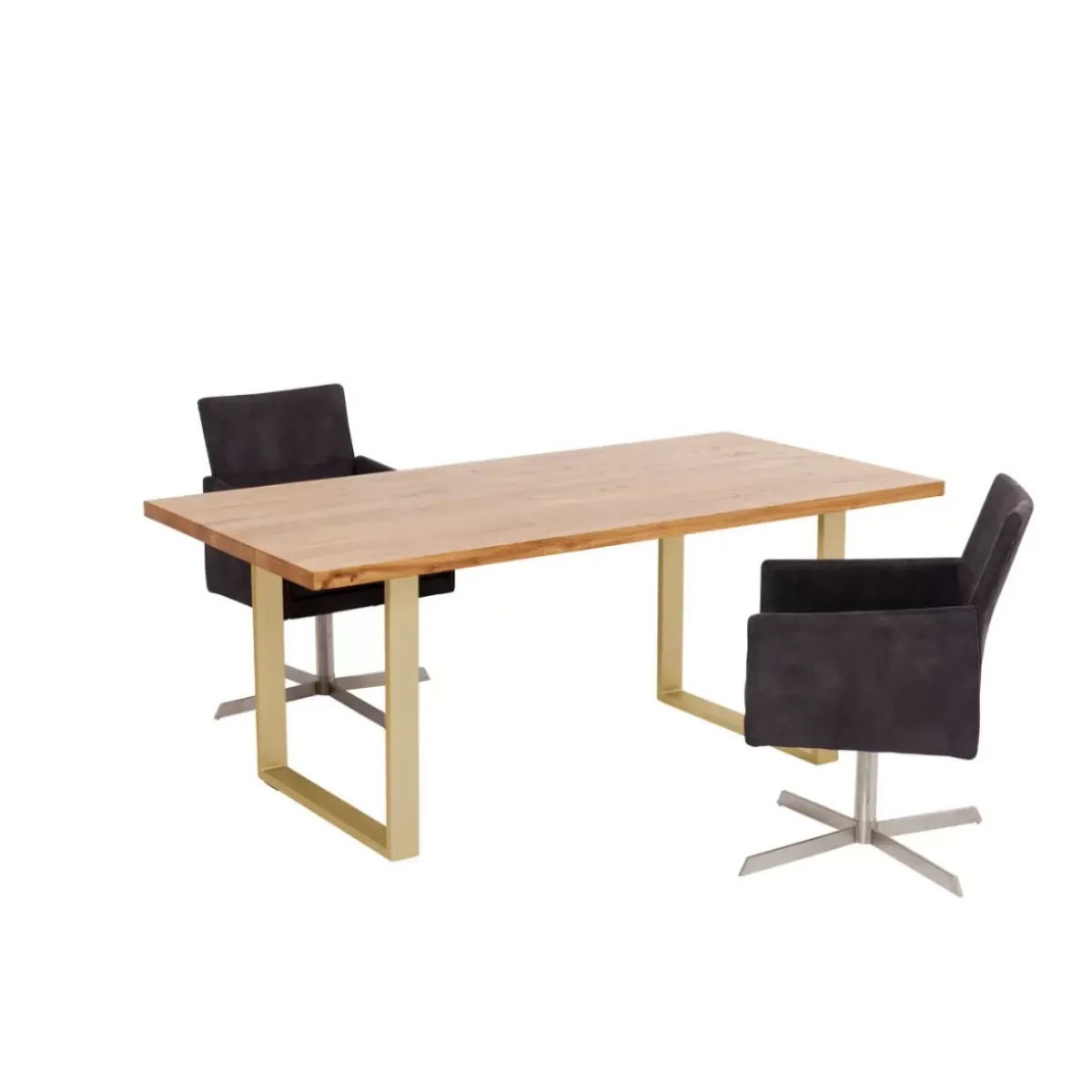 Best Tisch Jackie Eiche Messing 160X80 Tische