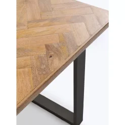 Discount Tisch Parquet Schwarz 180X90 Tische