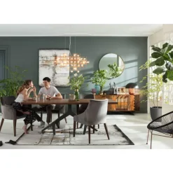 Clearance Tisch Roots Dark 220X100Cm Tische