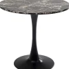 Discount Tisch Schickeria Marmor Schwarz O80Cm Tische