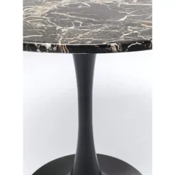 Discount Tisch Schickeria Marmor Schwarz O80Cm Tische