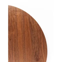 Sale Tisch Schickeria Walnuss Schwarz O80Cm Tische