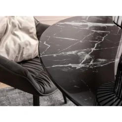 New Tisch Solo Marble Schwarz O110 Tische