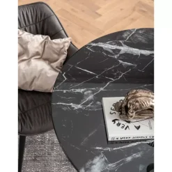 New Tisch Solo Marble Schwarz O110 Tische