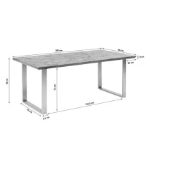 Best Tisch Stars Chrom 180X90 Tische