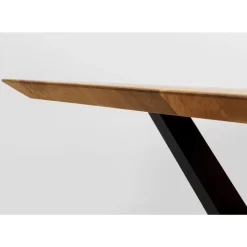 Discount Tisch Symphony Eiche Cross Schwarz 200X100Cm Tische
