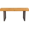 Tisch Symphony Eiche Rohstahl 200X100 Tische