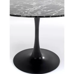 New Tisch Veneto Marmor Schwarz O110Cm Tische