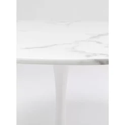 Hot Tisch Veneto Marmor Weis O110Cm Tische