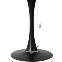 Outlet Tischgestell Schickeria Schwarz O80Cm Tische