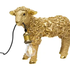 Discount Tischleuchte Animal Flower Sheep Gold 36Cm Tischleuchten