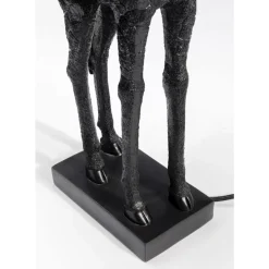 Discount Tischleuchte Animal Giraffe Matt Schwarz Tischleuchten