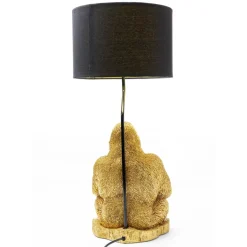 Discount Tischleuchte Animal Monkey Gorilla Gold Tischleuchten