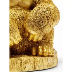 Discount Tischleuchte Animal Monkey Gorilla Gold Tischleuchten