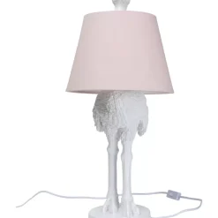 New Tischleuchte Animal Ostrich Weis 66Cm Tischleuchten