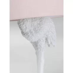 New Tischleuchte Animal Ostrich Weis 66Cm Tischleuchten