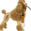 Online Tischleuchte Animal Poodle Gold 32Cm Tischleuchten
