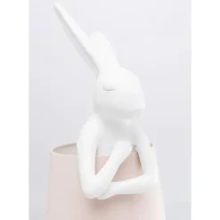 New Tischleuchte Animal Rabbit Weis 68Cm Tischleuchten