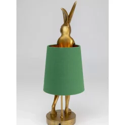 Best Tischleuchte Animal Rabbit Gold/Grun 68Cm Tischleuchten