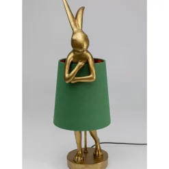 Best Tischleuchte Animal Rabbit Gold/Grun 68Cm Tischleuchten