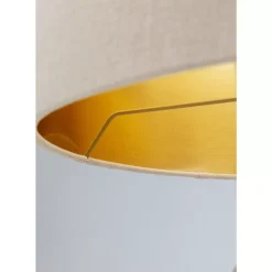 Hot Tischleuchte Barock Gold Beige 49Cm Tischleuchten