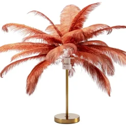 Tischleuchte Feather Palm Rusty Red 60Cm Tischleuchten