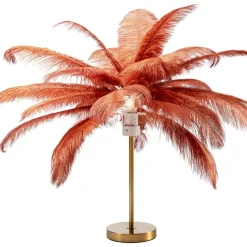 Tischleuchte Feather Palm Rusty Red 60Cm Tischleuchten