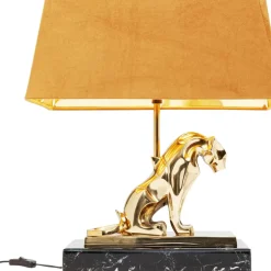 Tischleuchte Geometric Leopard Braun 36Cm Tischleuchten