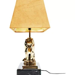 Tischleuchte Geometric Leopard Braun 36Cm Tischleuchten