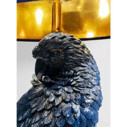 Outlet Tischleuchte Parrot Blau 84Cm Tischleuchten