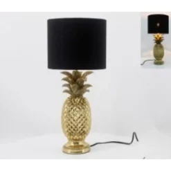 Outlet Tischleuchte Pineapple Gold 47Cm Tischleuchten