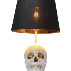 Sale Tischleuchte Skull Crystals Front 44Cm Tischleuchten