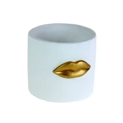 Discount Ubertopf Lips Weiss/Gold Aufbewahrung & Ordnung