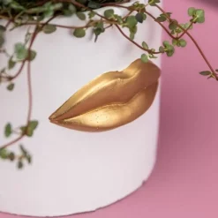 Discount Ubertopf Lips Weiss/Gold Aufbewahrung & Ordnung