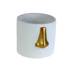 Best Ubertopf Nase Weiss/Gold Sonstiges & Zubehör Accessoires
