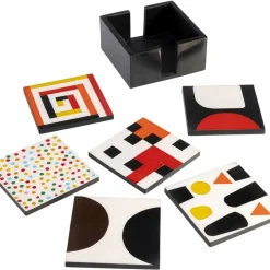 Discount Untersetzer Artistic Multi (6/Set) Geschirr & Tischaccessoires