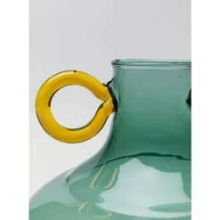 Discount Vase Amore Handle Blau 16Cm Vasen