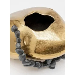 Outlet Vase Art Stones Gold 16Cm Vasen