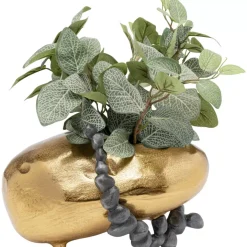 Outlet Vase Art Stones Gold 16Cm Vasen