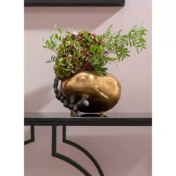 Outlet Vase Art Stones Gold 16Cm Vasen