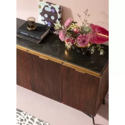 Outlet Vase Art Stones Gold 16Cm Vasen