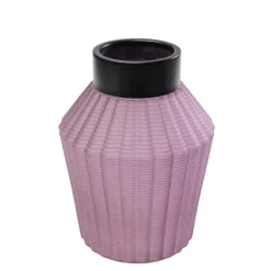 Outlet Vase Barfly Pink Matt 28Cm Vasen
