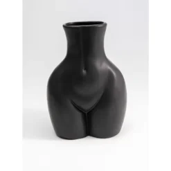 Discount Vase Donna Schwarz 22Cm Vasen